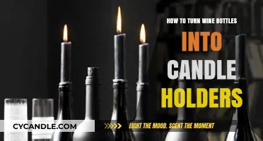 Wine Bottle Candle Holders: Creative DIY Ideas