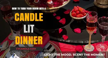 Create a Romantic Candlelit Dinner at Home