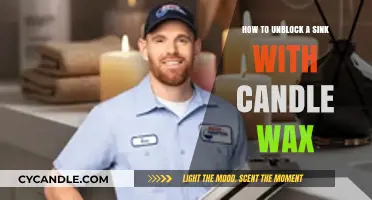 Unclog Your Sink: Simple Candle Wax Removal Guide