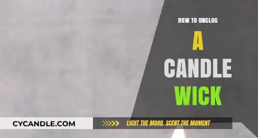 Fix Your Flickering Flame: Easy Steps to Unclog a Candle Wick