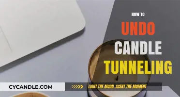Easy Ways to Fix Candle Tunneling