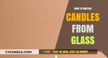 Freeing Candles from Glass: Quick and Easy Tricks