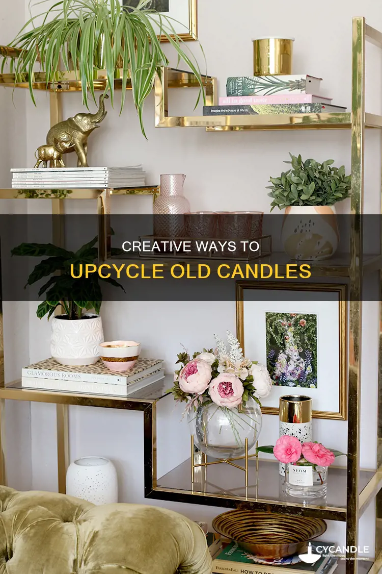 how to upcycle a candle