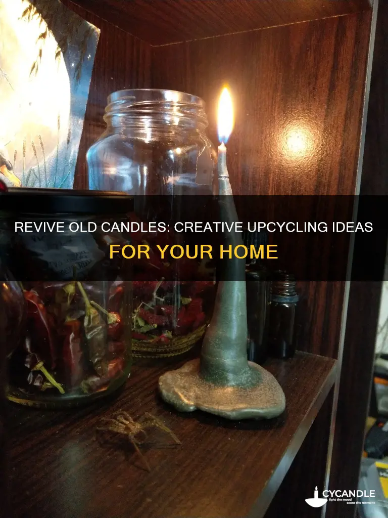 how to upcycle old candles