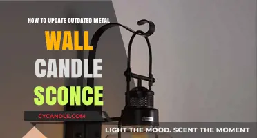 Modernizing Metal Wall Candle Sconces: A Step-by-Step Guide