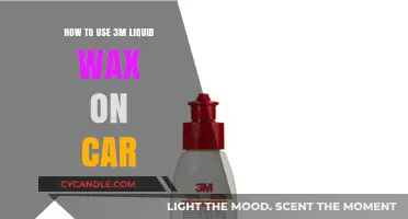 Achieve a Gleaming Finish: Applying 3M Liquid Wax to Your Car
