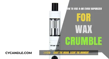 Mastering the 4-in-1 Evod Vaporizer: A Guide to Wax Crumble Bliss