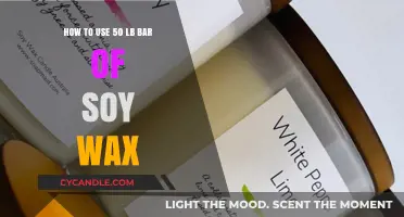 Crafting with Soy Wax: A Beginner's Guide to Using a 50 lb Bar