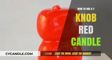 Mastering the Art of Using a 7 Knob Red Candle for Intentional Manifestation