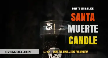 Mastering the Art of Using a Black Santa Muerte Candle