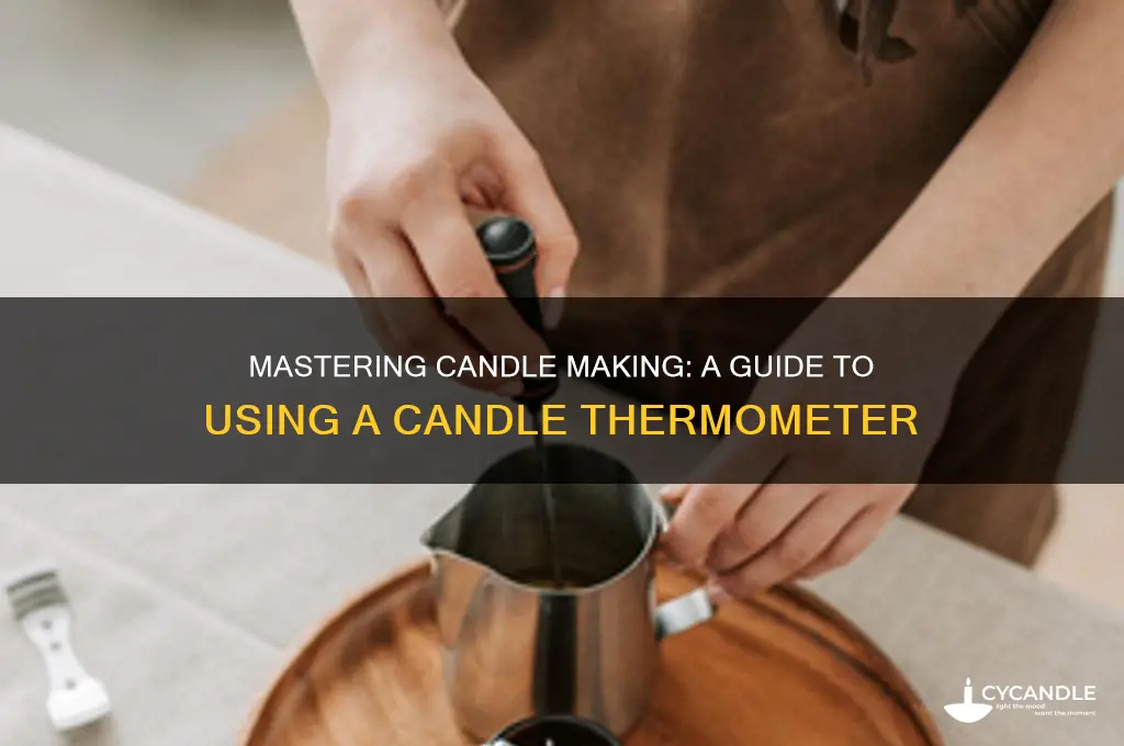how to use a candle thermometer