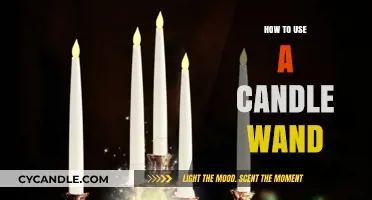 Mastering the Art of Candle Magic: A Guide to Using a Wand