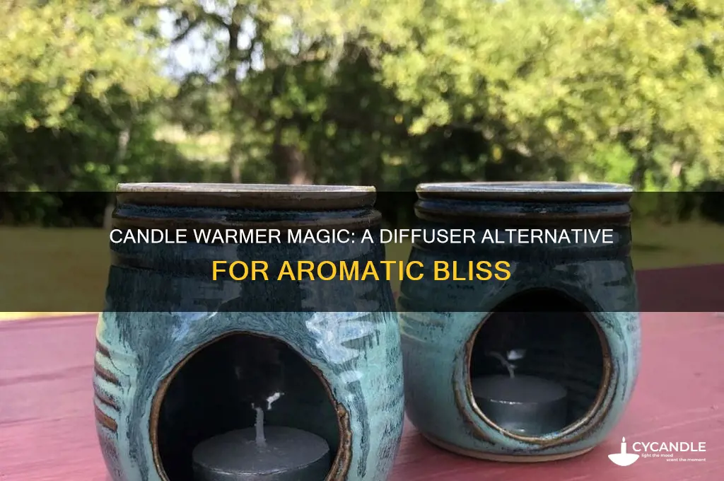 how to use a candle warmer instead of a diffuser