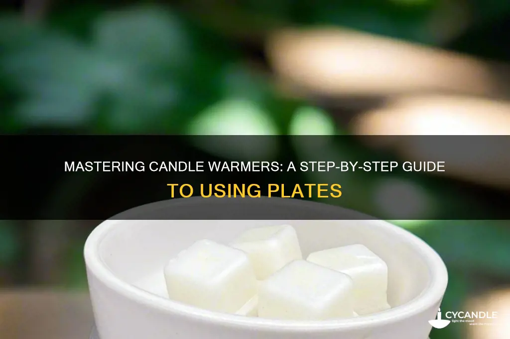 how to use a candle warmer plate
