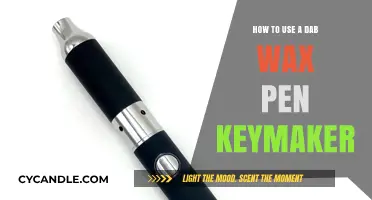 Crafting Precision: A Guide to Using Your Dab Wax Pen Keymaker