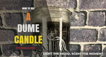 Mastering the Art of Using a Dume Candle for Relaxation