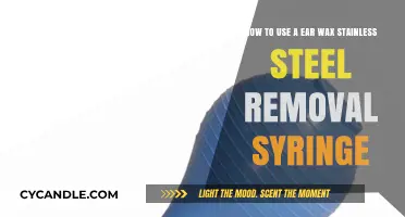 Effective Ear Wax Removal: Using Stainless Steel Syringes Safely at Home
