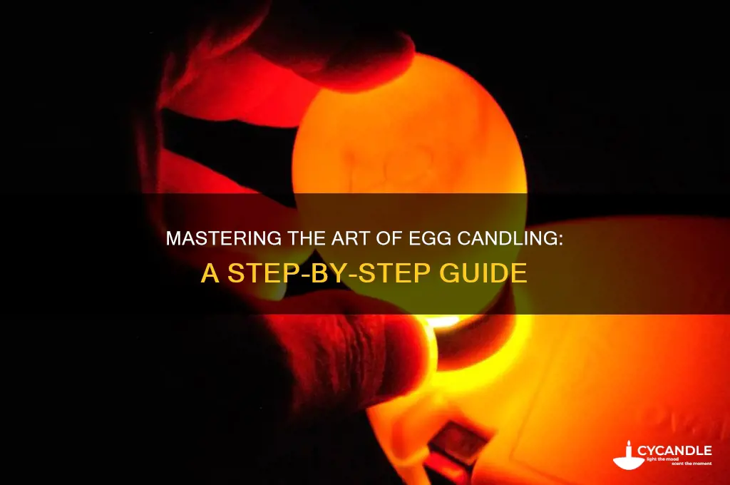 how to use a egg candler