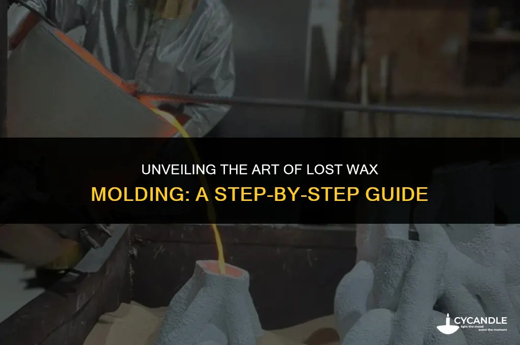 how to use a lost wax mold