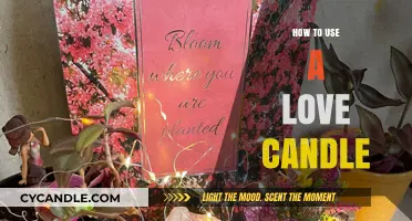 Ignite Romance: A Step-by-Step Guide to Using Love Candles