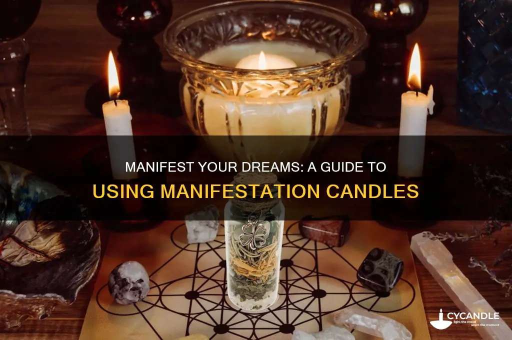 how to use a manifestation candle