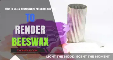 Efficient Beeswax Rendering: Using a Microwave Pressure Cooker