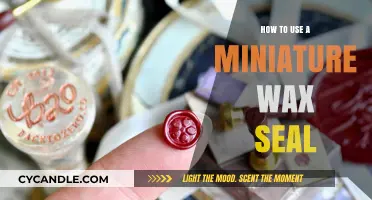 The Art of Securing Correspondence: A Guide to Miniature Wax Seals