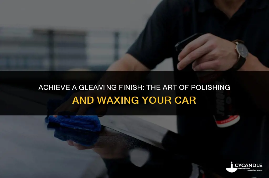 how to use a polisher to wax a car
