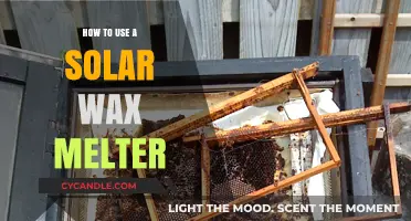 Eco-Friendly Wax Melting: Harnessing Solar Power for a Sustainable Home