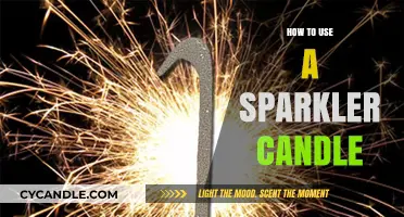 Sparkler Candle Magic: A Step-by-Step Guide to Safe and Festive Use