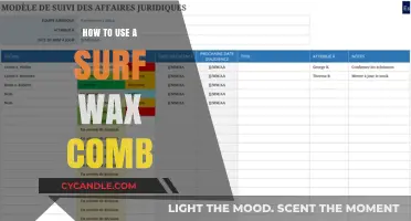 Mastering the Art of Surf Waxing: A Comb Guide