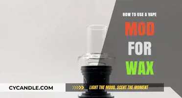 Unleashing the Potential: A Beginner's Guide to Vaping Wax with Mods