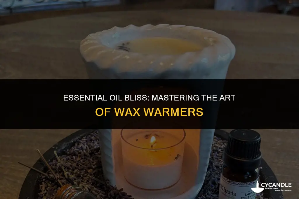how to use a wax warmer for essential oils