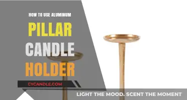 Elegant Lighting: Creative Ways to Use Aluminum Pillar Candle Holders