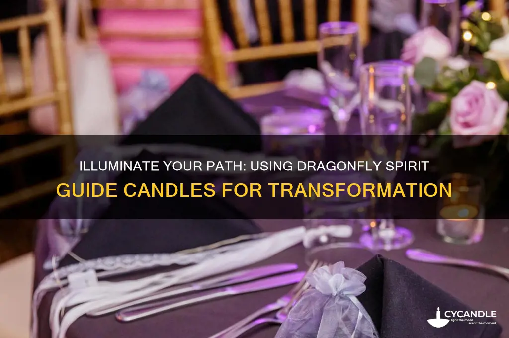 how to use animal spirit guide dragonfly candles