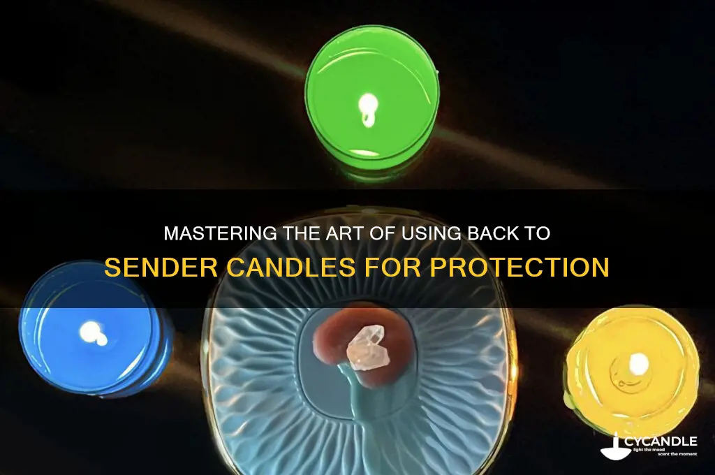 how to use back to sender candle
