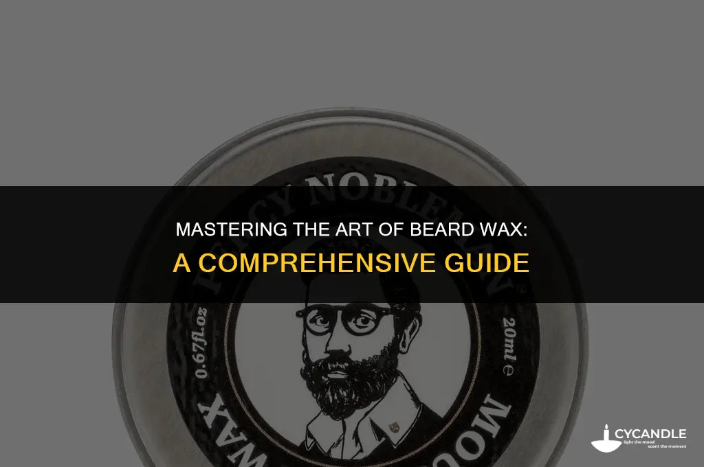 how to use beard wax
