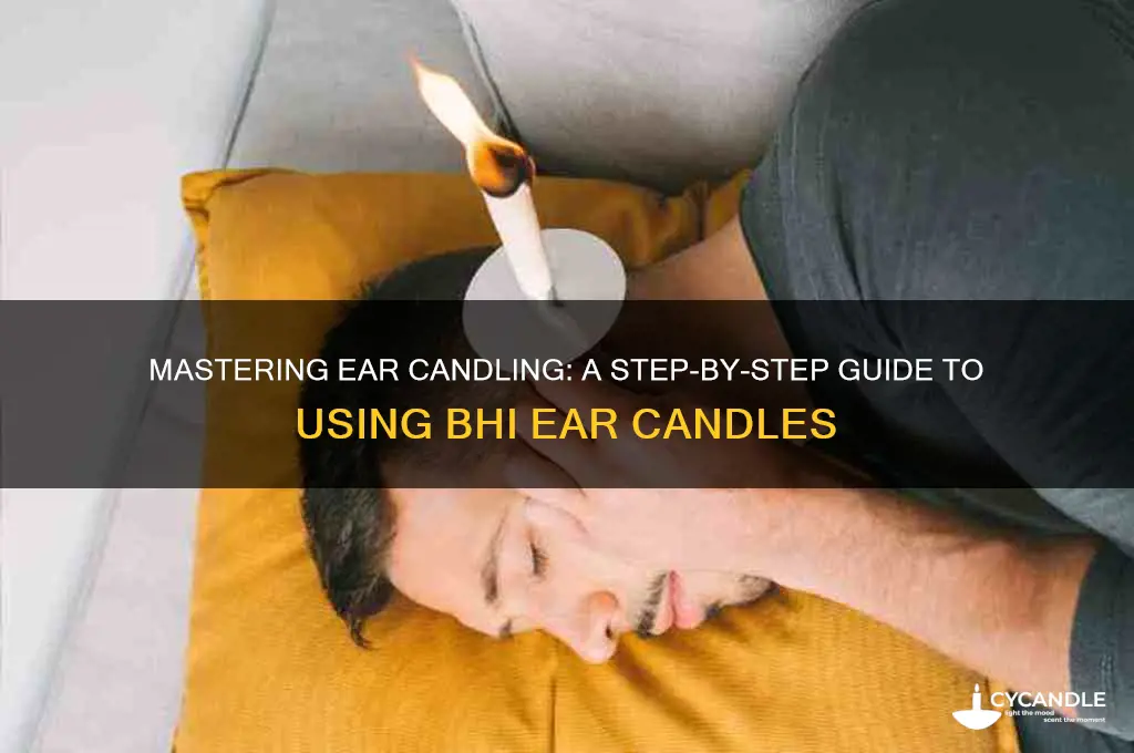 how to use bhi ear candle