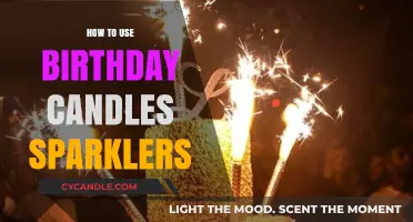Celebrate Safely: Creative Ways to Use Birthday Candles Sparklers