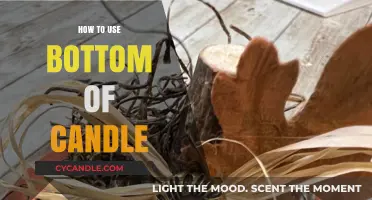 Creative Ways to Repurpose the Bottom of Your Candles