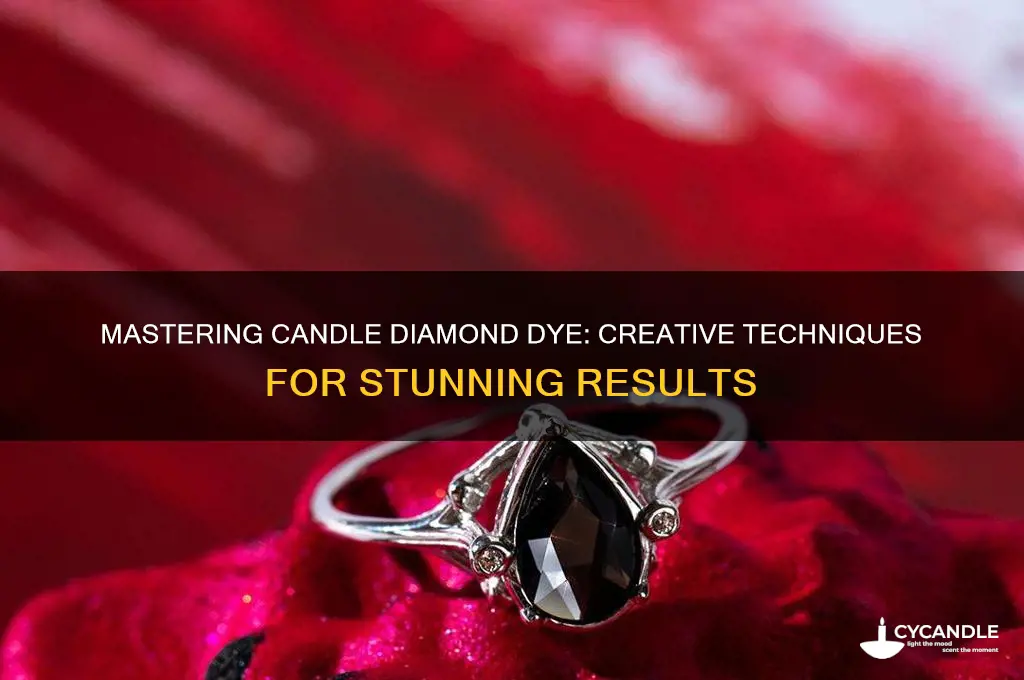 how to use candle diamond dye