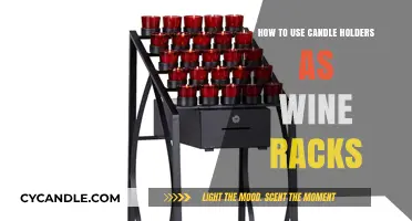 Creative Candle Holder Hacks: Transforming Them into Stylish Wine Racks
