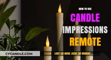 Mastering Your Candle Impressions Remote: A Step-by-Step Guide