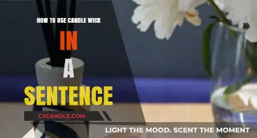 Mastering Creative Writing: Using Candle Wick in a Sentence