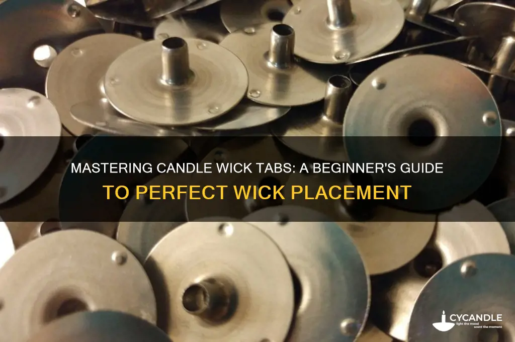 how to use candle wick tabs