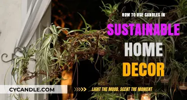 Eco-Friendly Glow: Sustainable Candle Decor Tips for Your Home