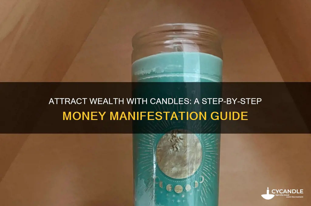 how to use candles to attract money