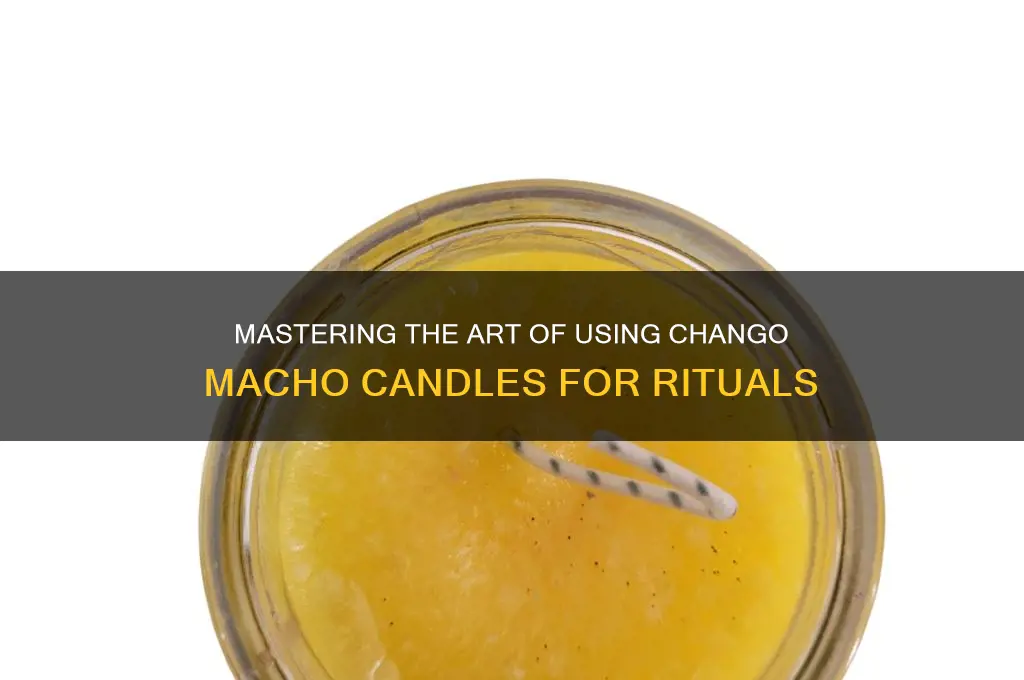 how to use chango macho candle
