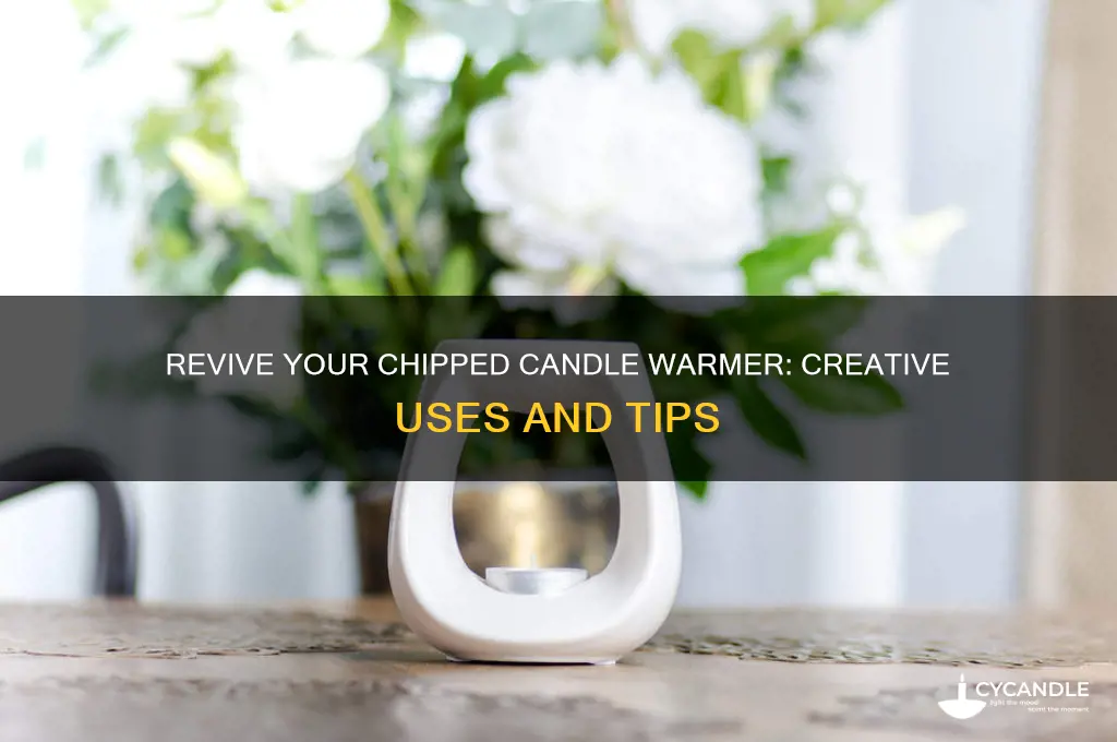 how to use chipped candle warmer