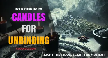 Unbinding with Destruction Candles: A Step-by-Step Ritual Guide